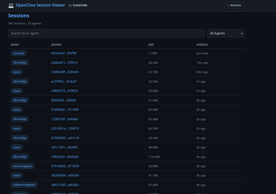 How We Built the OpenClaw Session Viewer
